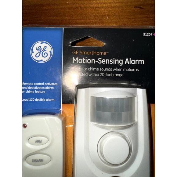 GE Personal Security Motion Sensing 120 DB Alarm/Chime Remote 51207 NWT - Picture 5 of 5